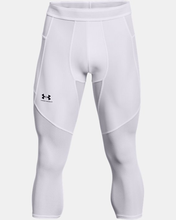Men's UA Iso-Chill ¾ Leggings, White, pdpMainDesktop image number 5